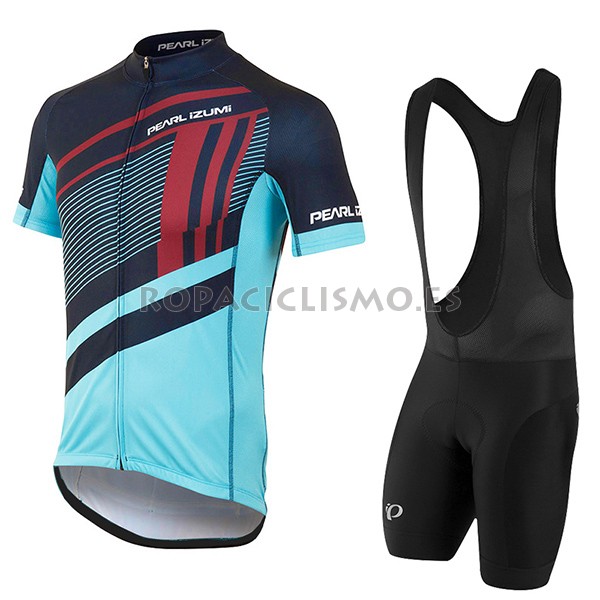 Pearl Izumi Tirantes Mangas Cortas azul